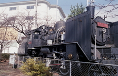 懐古園のＳＬ機関車