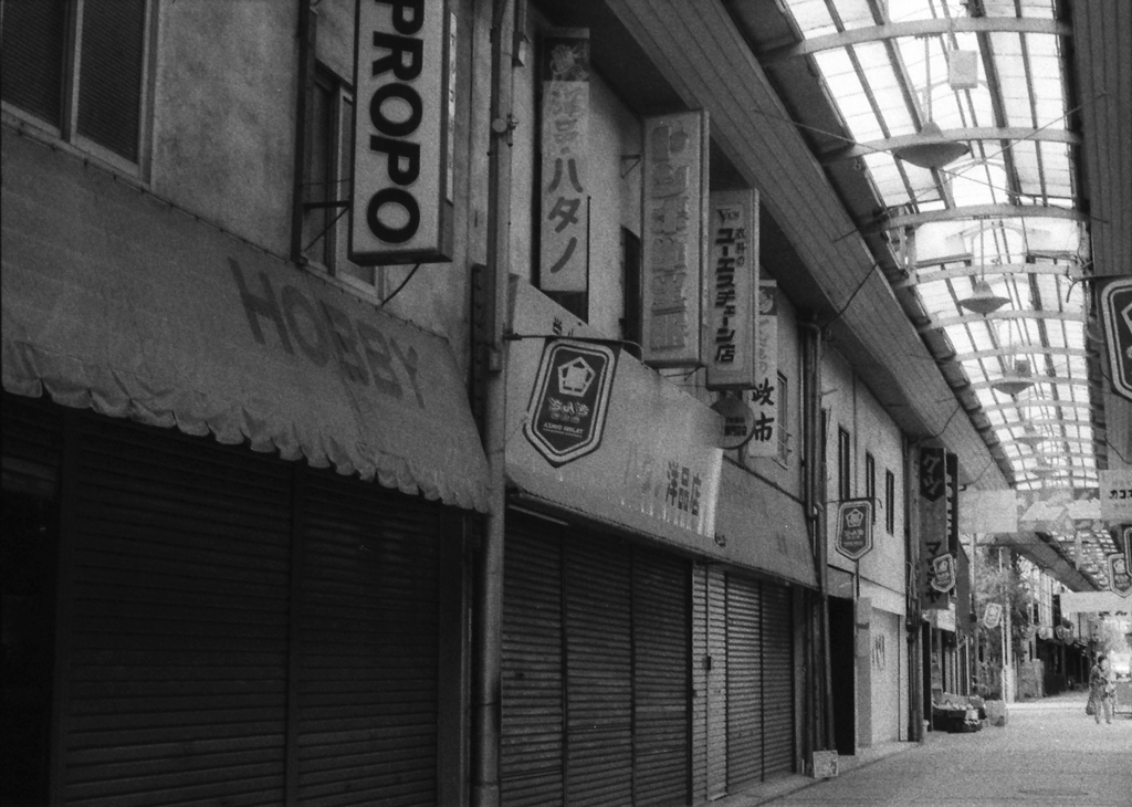 HOBBYのテントが寂しいね。