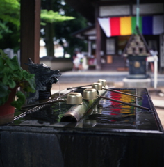 川越の手水舎