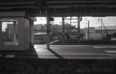 15:06の松本駅ホーム