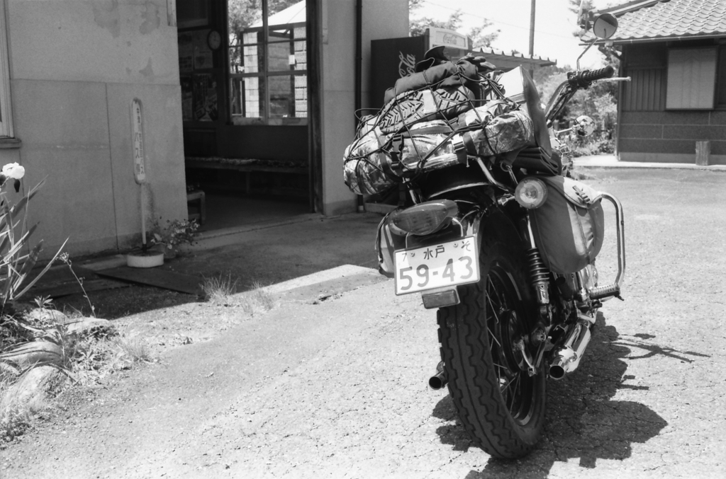 なんと水戸藩のバイクではないか！ご老公～っ！