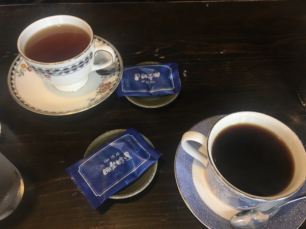 薄い珈琲とストロング珈琲