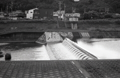 内津川風景