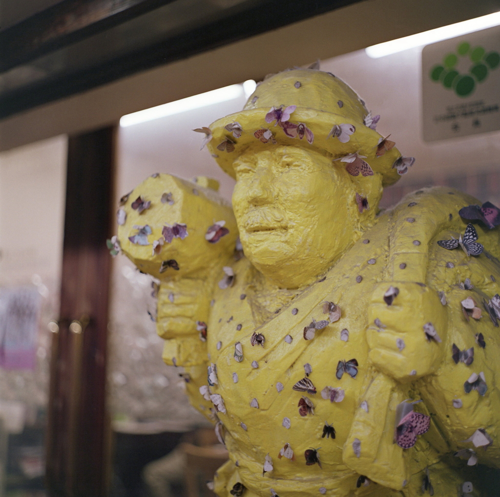 黄色い蝶のおじさん