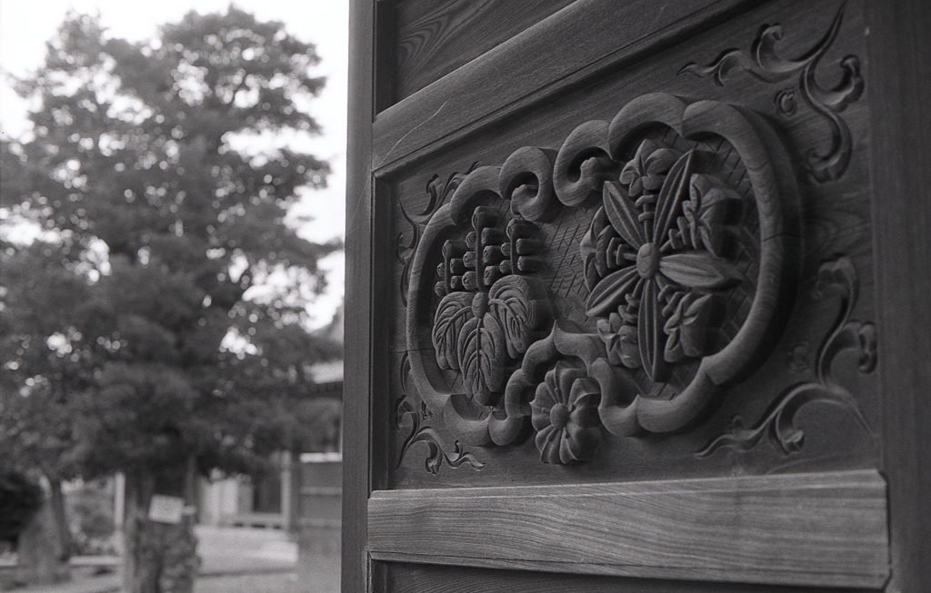 お寺の門