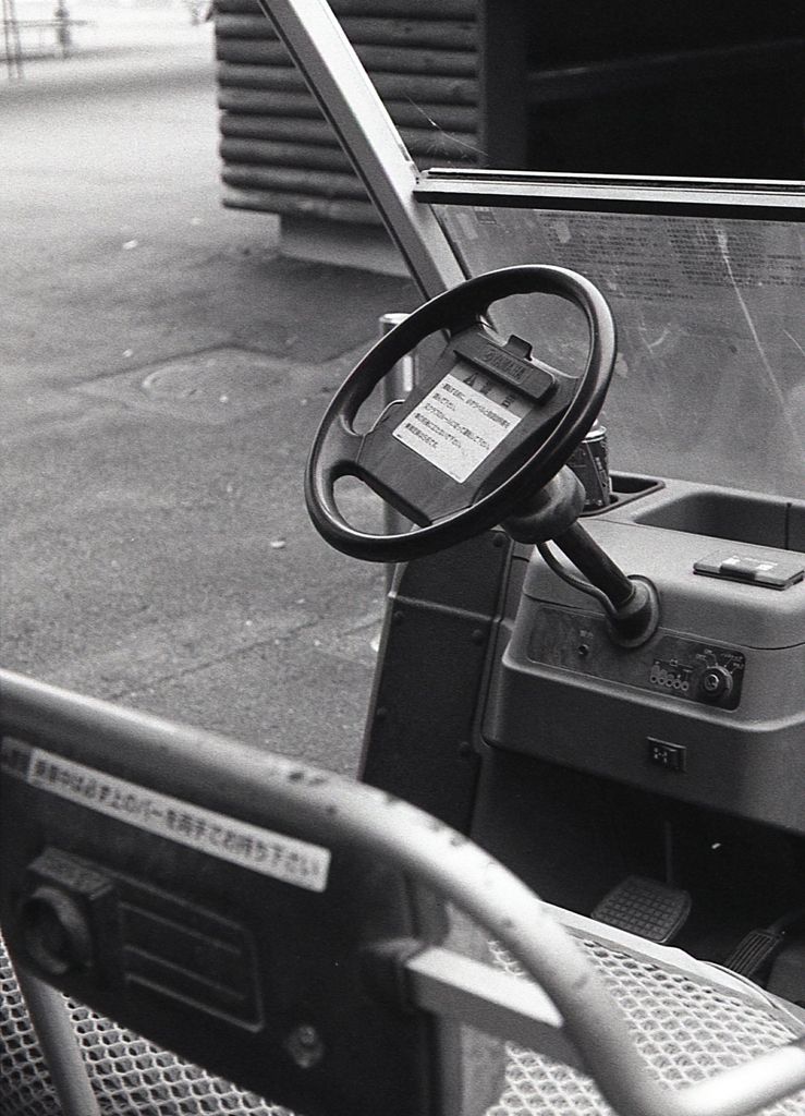 森林公園のカートでした。