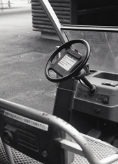 森林公園のカートでした。