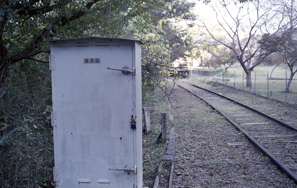 残された器具箱