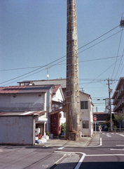 街角の煙突