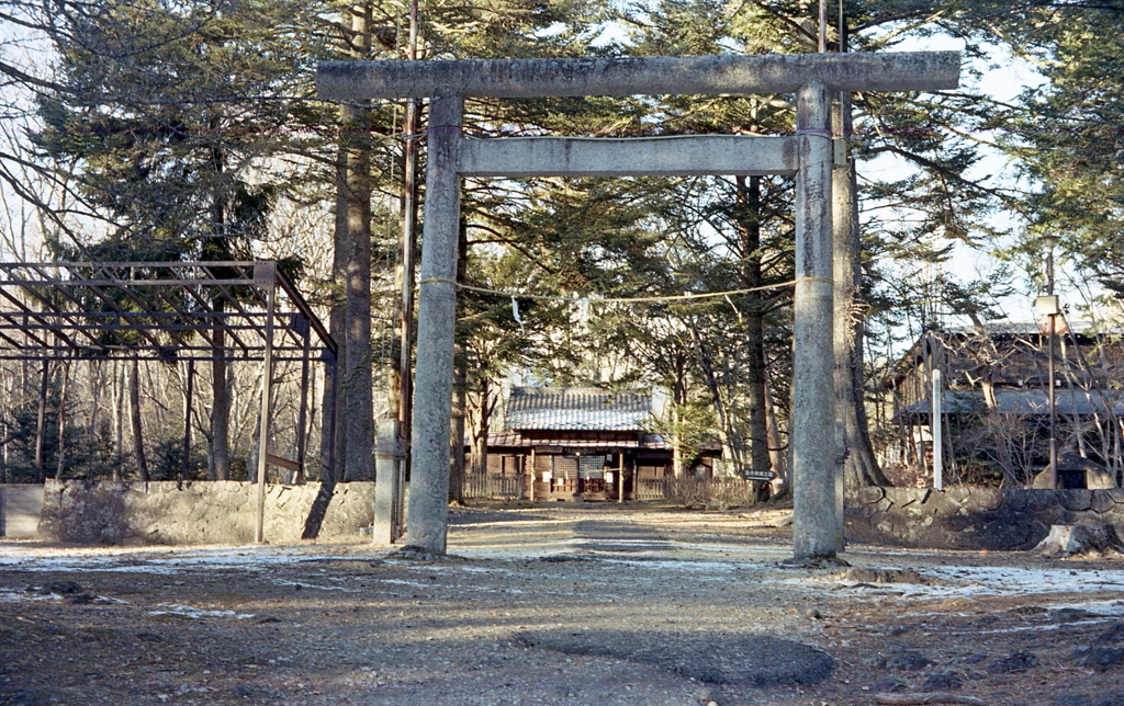 追分宿の浅間神社