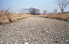 石ころだらけの水無川