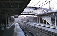信濃鉄道御代田駅長野方面ホーム