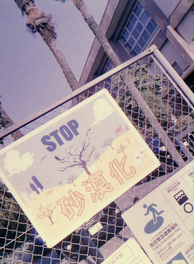 STOP！砂漠化　～桜が丘中学にて。