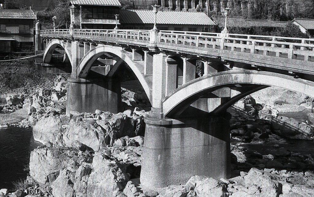 城嶺橋　（画像を重く設定スキャン）