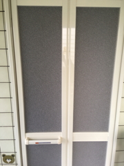 浴室ドア完成形（笑