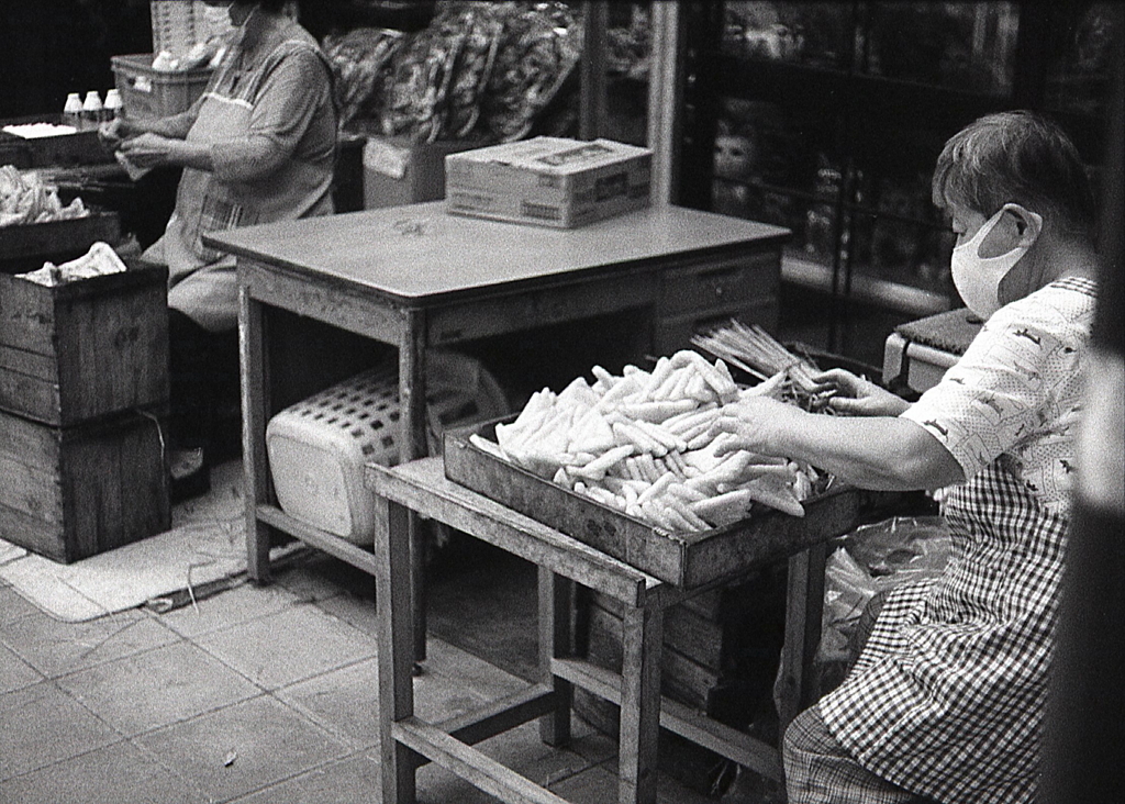 お狐さまへの油揚げ