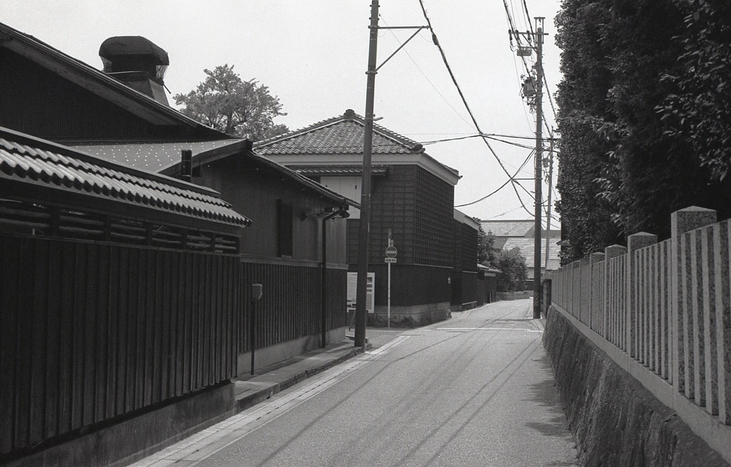 変らない路地風景