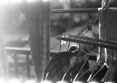 洗濯物のグラデーション