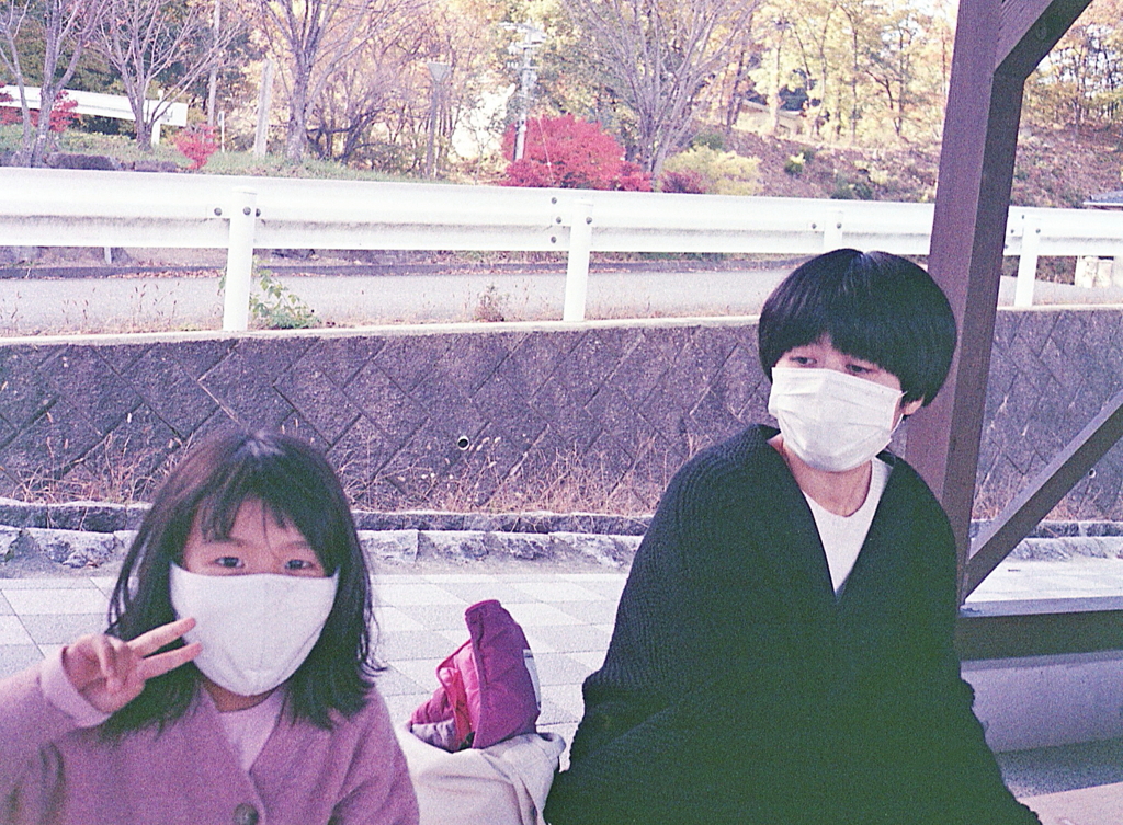 爺のマスクはデカかった！