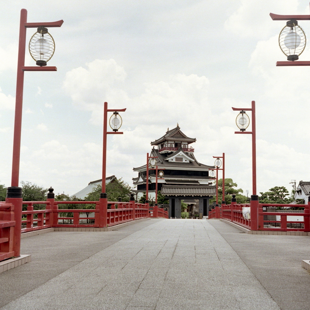 大手橋からの清洲城