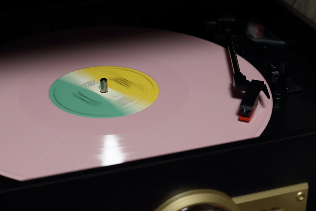 ピンクのレコード
