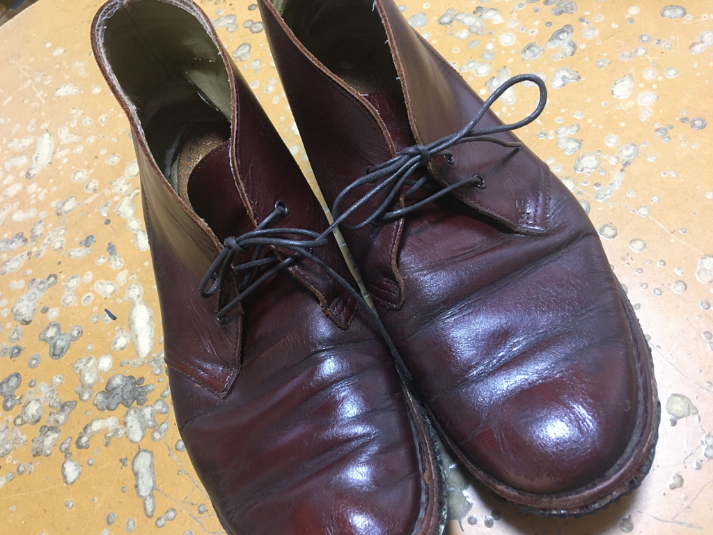 ついでに靴を磨いて完成！