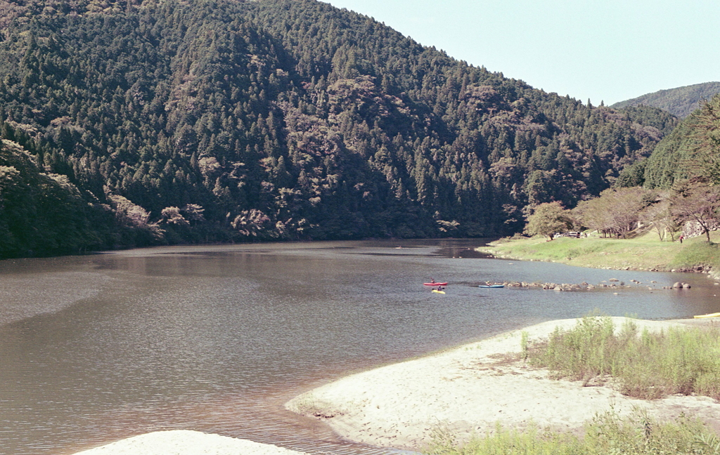 笠置峡　～秋の棚田への途中下車