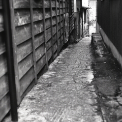 旧道の路地