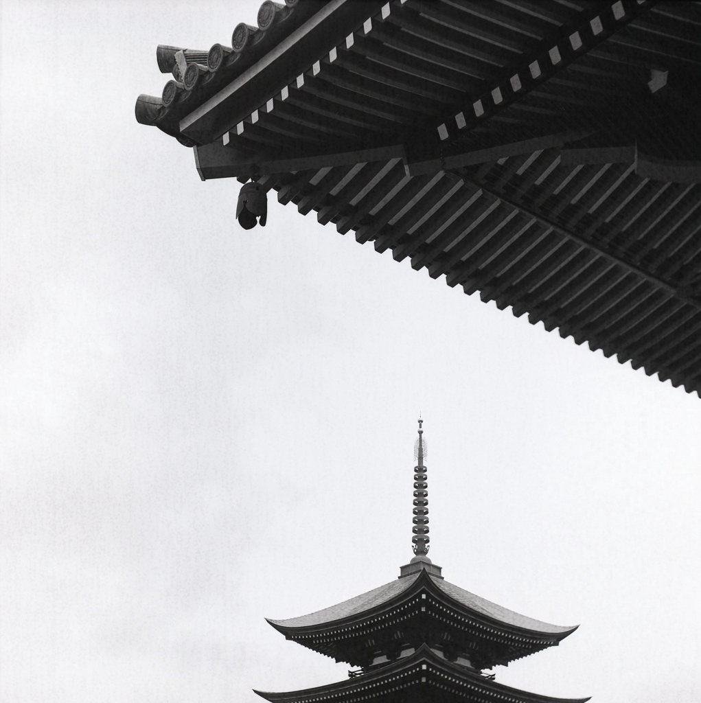 山門から五重塔　～覚王山日泰寺