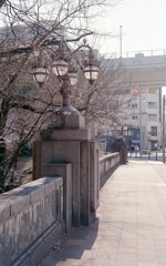 外堀に架かる大津橋