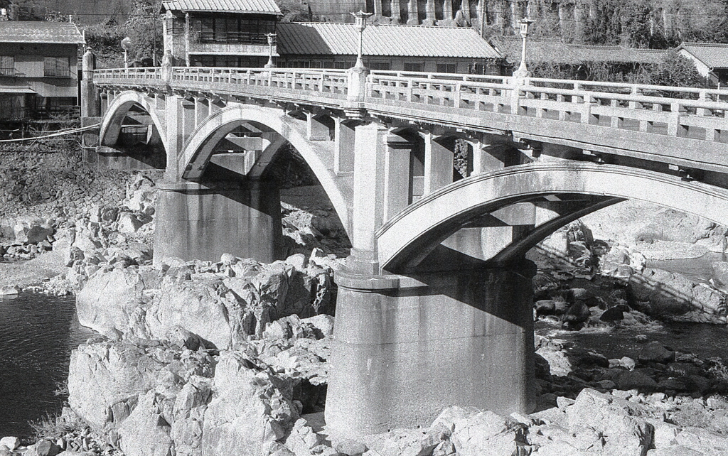 城嶺橋　（コントラストを低い設定スキャン）