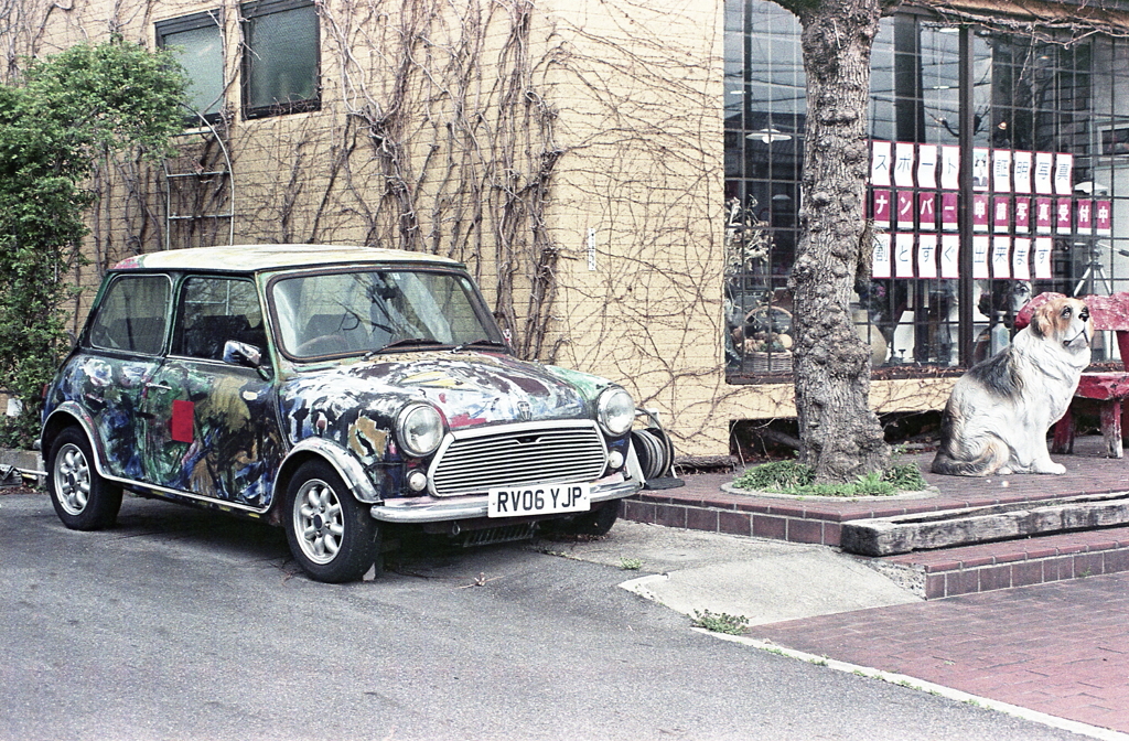 ペインティングミニクーパー