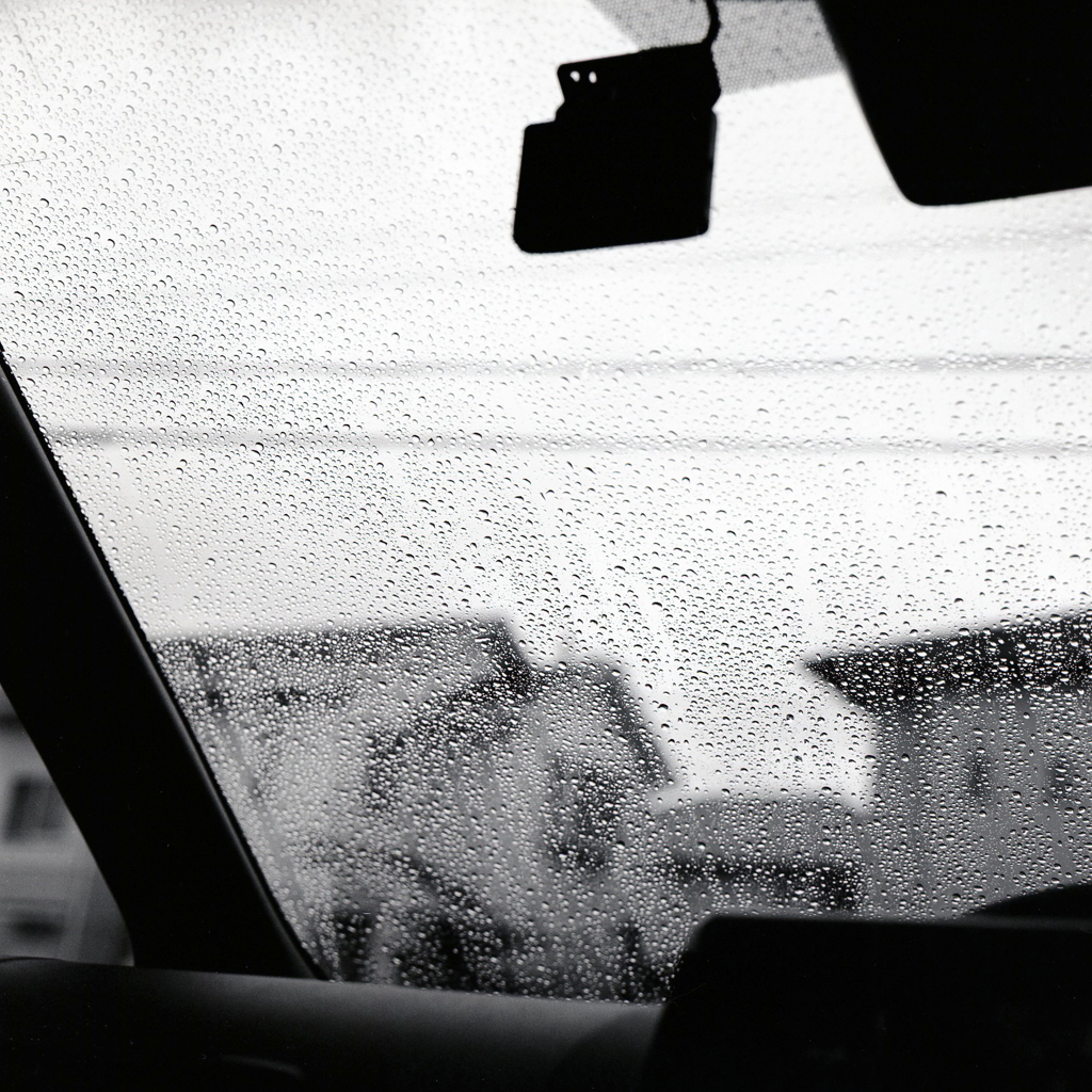 降りつづく雨に出かけよう。