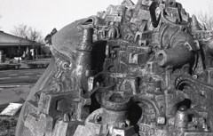 重厚円大蛙 ~天野裕夫作・日本現代陶彫 重厚円大蛙 ~天野裕夫作・日本現代陶彫