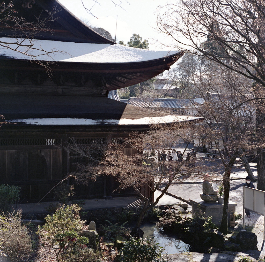 冬の定光寺