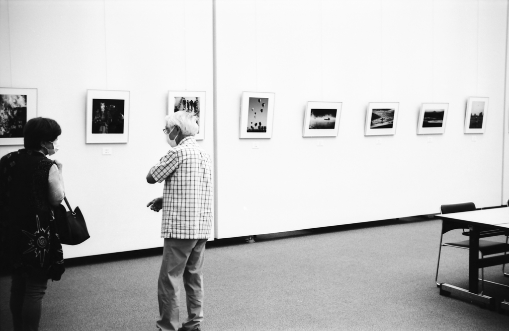 春日井図書館での写真展