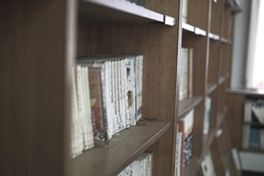 廃校の図書館