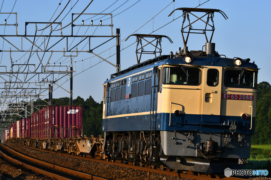 1092レ 亀崎踏切にて