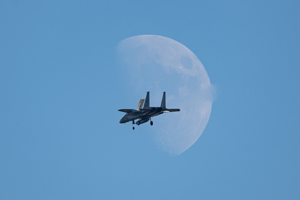 F15 in the MOON