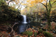 マゼノ渓谷の紅葉