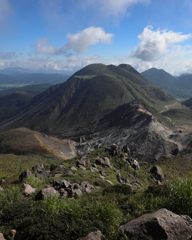 夏の三俣山