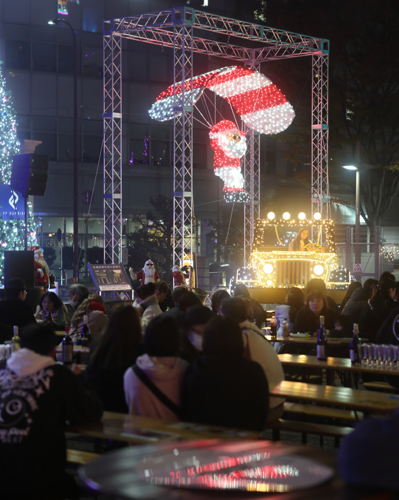 天神中央公園のクリスマスアドベント