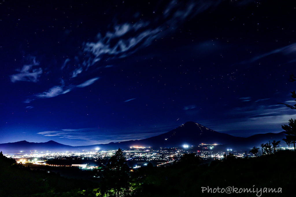 夏の富士山