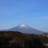 富士山と気球