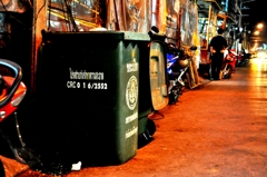 Dustbin at Chiang Mai