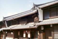 うだつのある町並み