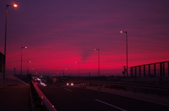面影色の空