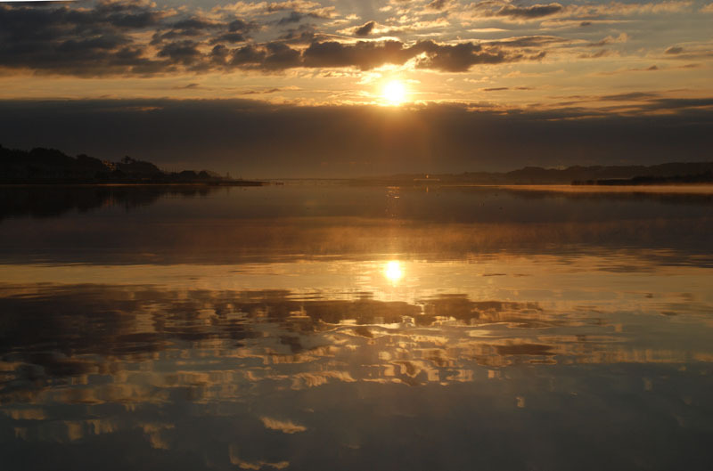 手賀沼の日の出