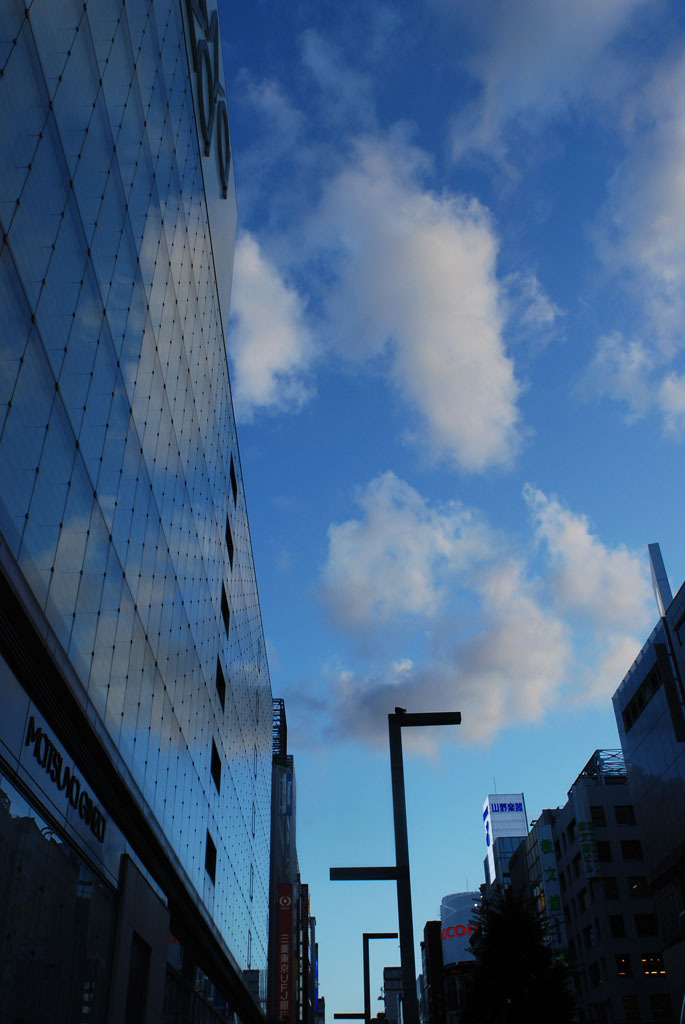 銀座の青空