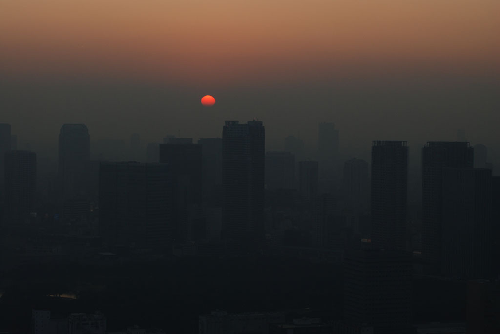 tokyo sunset